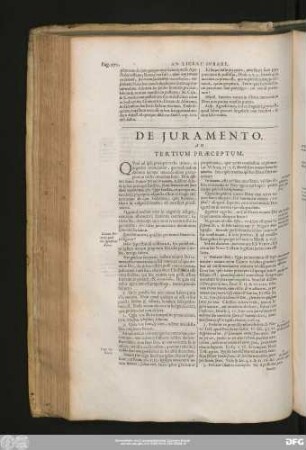 [XII.] De Iuramento. Ad Tertium Praeceptum.