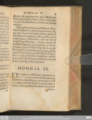 Homilia VI.