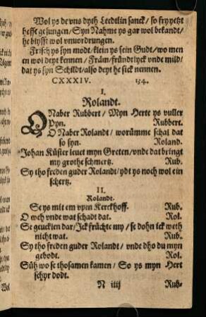 Nr. 134-139 (Nr. 139 unvollständig, Schluß fehlt)