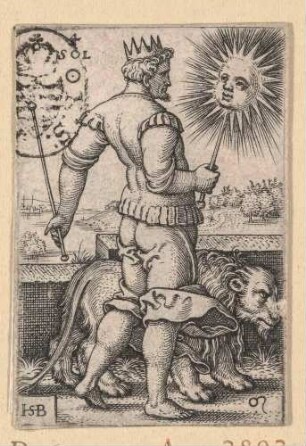 Sonne, aus der Folge: Die sieben Planeten mit den Bildern des Tierkreises