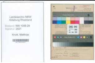 Entnazifizierung Matthias Knott , geb. 22.06.1894 (Beamter)