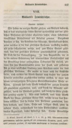 157-174 Abälard's Trinitätslehre : zweiter Artikel