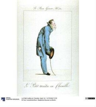 Le Petit-maître en Chenille