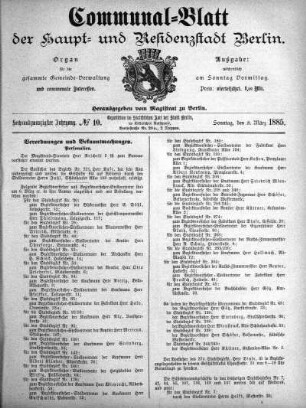 1885,10: No. 10, 8. März 1885
