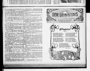 Der Sonntag. 1904-1908