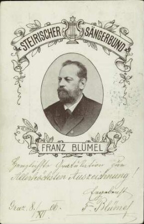 Steirischer Sängerbund - Franz Blümel