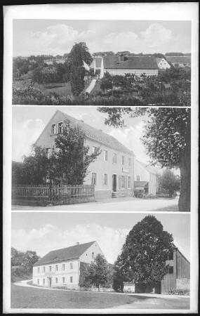 Burkhardtswalde. Blick auf Burkhardswalde