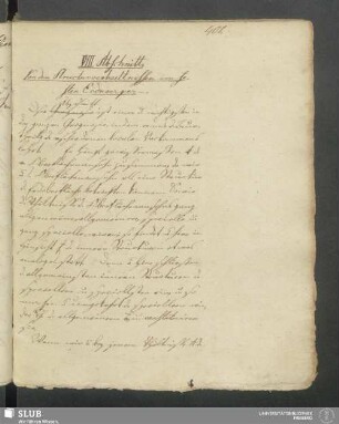 VIII. Abschnitt. Von den Strukturverhaeltnissen im festen Erdkoerper