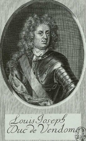 Bildnis Herzog Louis Josephe Vendôme