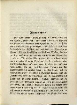Morgenland und Abendland : Bilder von der Donau, Türkei, Griechenland, Aegypten, Palästina, Syrien, dem Mittelmeer, Spanien, Portugal und Südfrankreich, 2. Ägypten, Palästina, Syrien