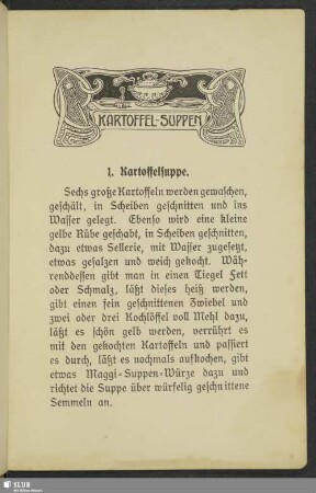 Kartoffel-Suppen