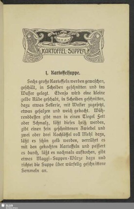 Kartoffel-Suppen