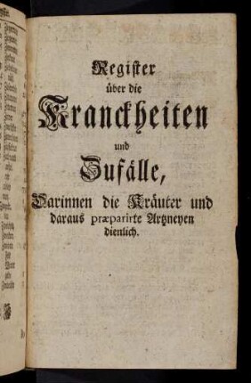 f1r-f8v, Register ueber die Kranckheiten und Zufaelle