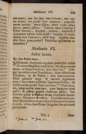 569-574, Meditatio VI