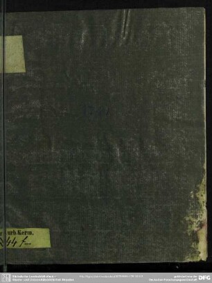 1781: Relation de l'Ecole de Charité