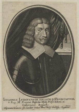 Bildnis des Iohannes Lvdovicvs de Erlach