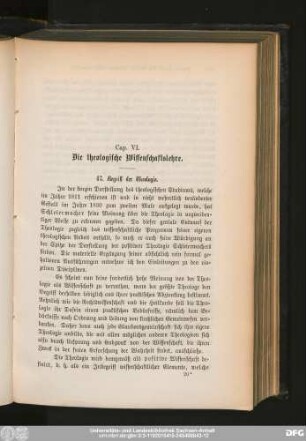 47. Begriff der Theologie.