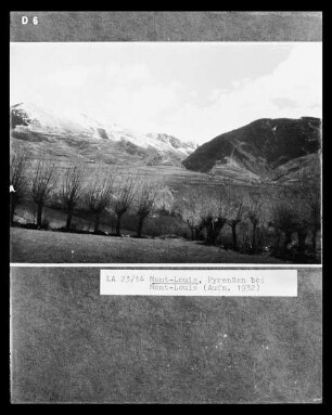 Landschaft bei Mont-Louis