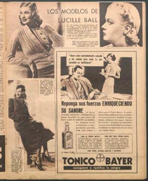 Los modelos de Lucille Ball [Fotografías]