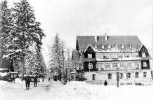Skiurlaub im FDGB-Ferienheim in Oberbärenburg (Erzgebirge)