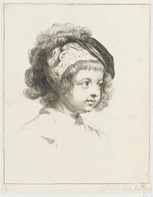 Porträtbüste des Sohnes von Peter Paul Rubens