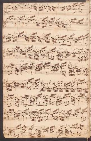 Fantasien und Fugen. Auszüge (Fuge); cemb/org; a-Moll; BWV 904