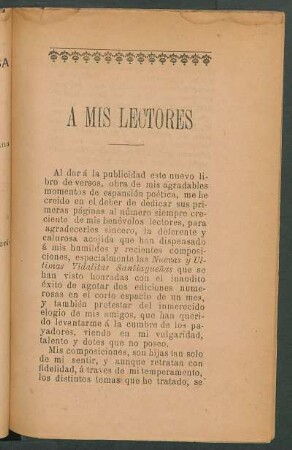 A mis lectores