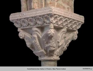 Kapitell mit Auferweckung des Lazarus - W08MS64