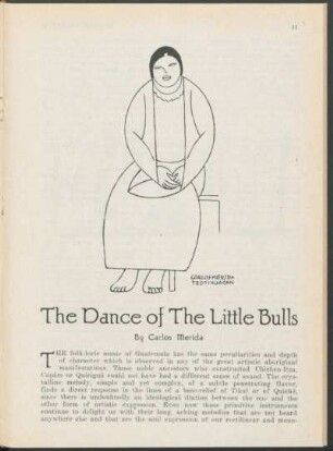 The Dance of the Little Bulls