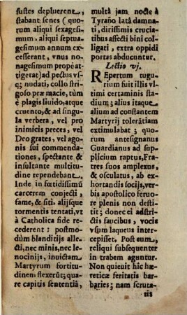 Die IX. Iulii. In Festo BB. Martyrum Gorcomiensium Nuncupat. Duplex : Omnia de communi plurimorum Martyrum extra tempus Paschale, praeter sequentia ; [Romae, ex Typographia Rev. Cam. Apo:]