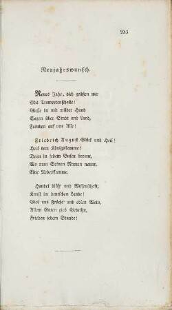 Neujahrswunsch (unvollständig)