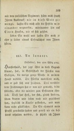 112. An Lavater.