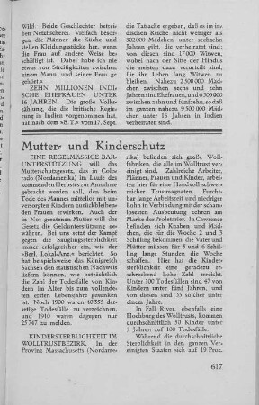 Mutter- und Kinderschutz