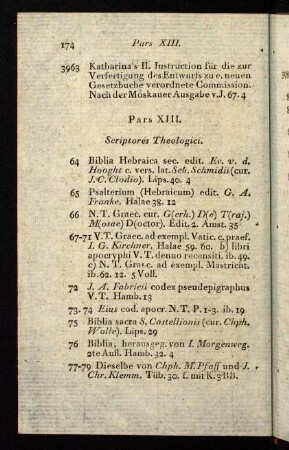 174-187, Pars XIII. Scriptores Theologici.