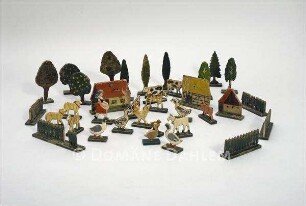 Bauernhof-Miniaturen