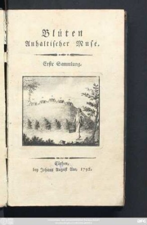 Sammlung 1: Blüten Anhaltischer Muse