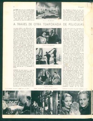 A través de otra temporada de películas