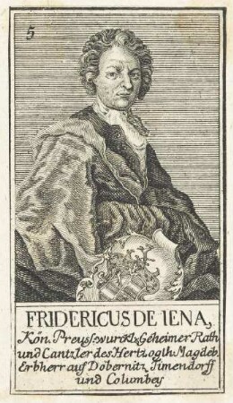 Bildnis des Friedericus de Iena