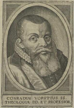 Bildnis des Conradus Vorstius