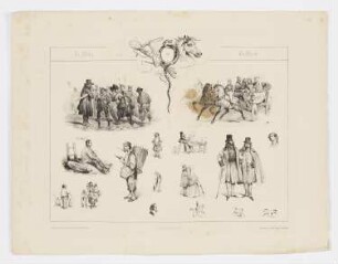 Figuren und Köpfe, Blatt 56 der Folge "Gutes und Böses"