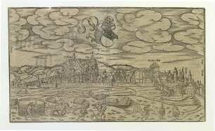 Ulm von Süden. Um 1550