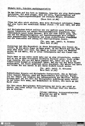 Höchste Zeit, Schulden zurückzuerstatten