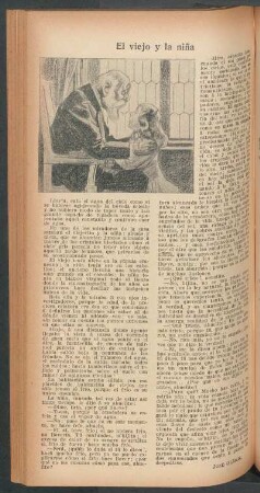 El viejo y la niña