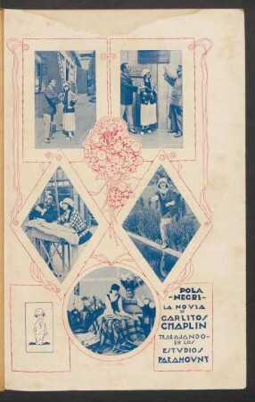 Pola Negri, la novia de Carlitos Chaplin, trabajando en los Estudios Paramount - [Fotografías]