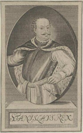 Bildnis von Stanislavs, König von Polen