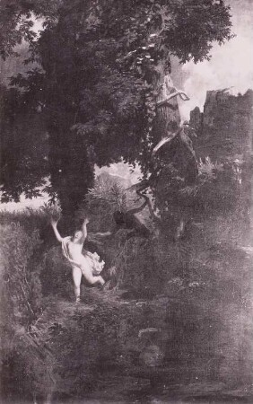 Pan und Syrinx & Syrinx flieht vor Pan