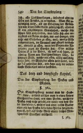 Das drey und dreißigste Kapitel. - Das