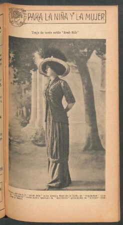 Traje de tarde "Arab Silk" - [Fotografía] : Para la niña y la mujer