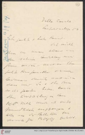 Briefe von Morris Jastrow an Carl Bezold: Brief von Morris Jastrow an Carl Bezold