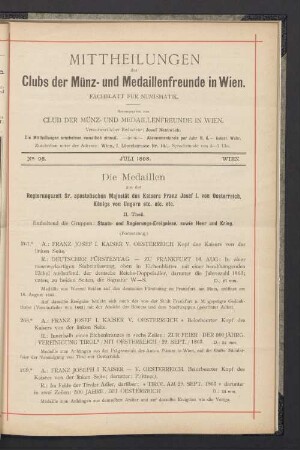 N° 98. Juli 1898